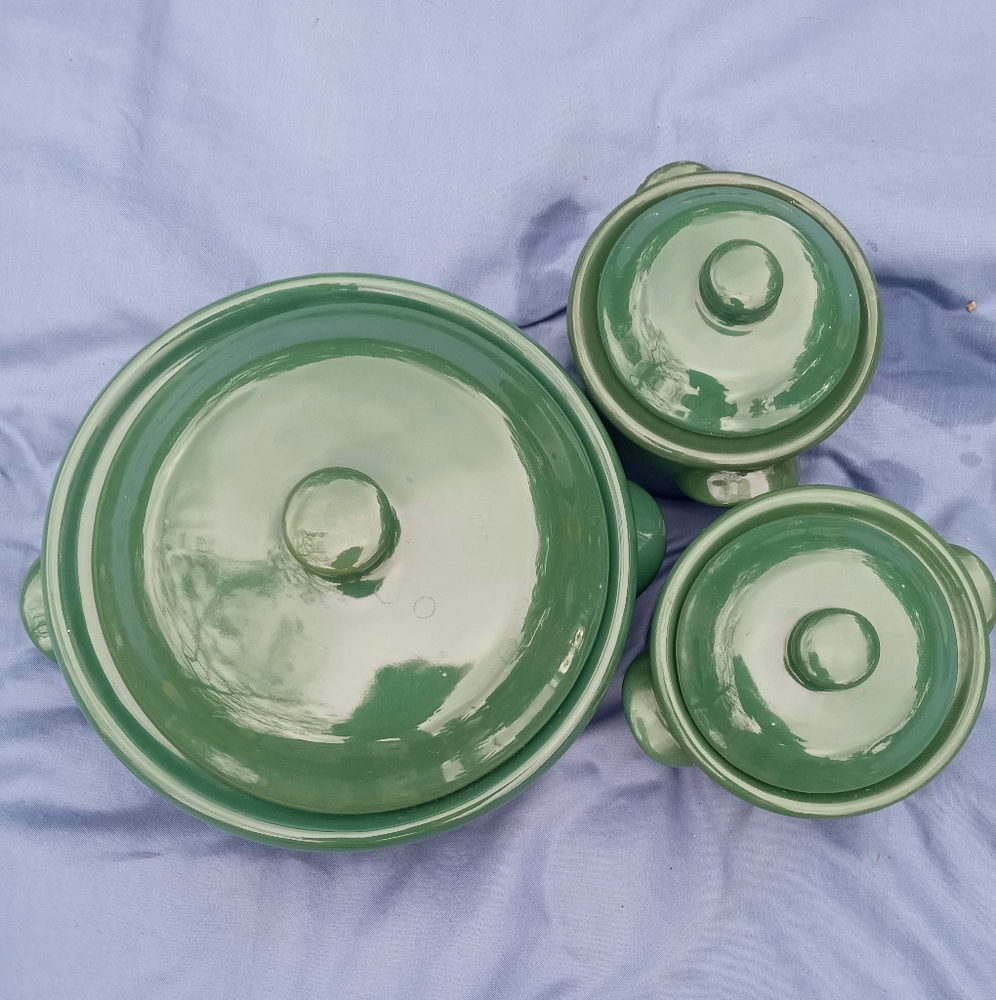 Stoneware Serving Set